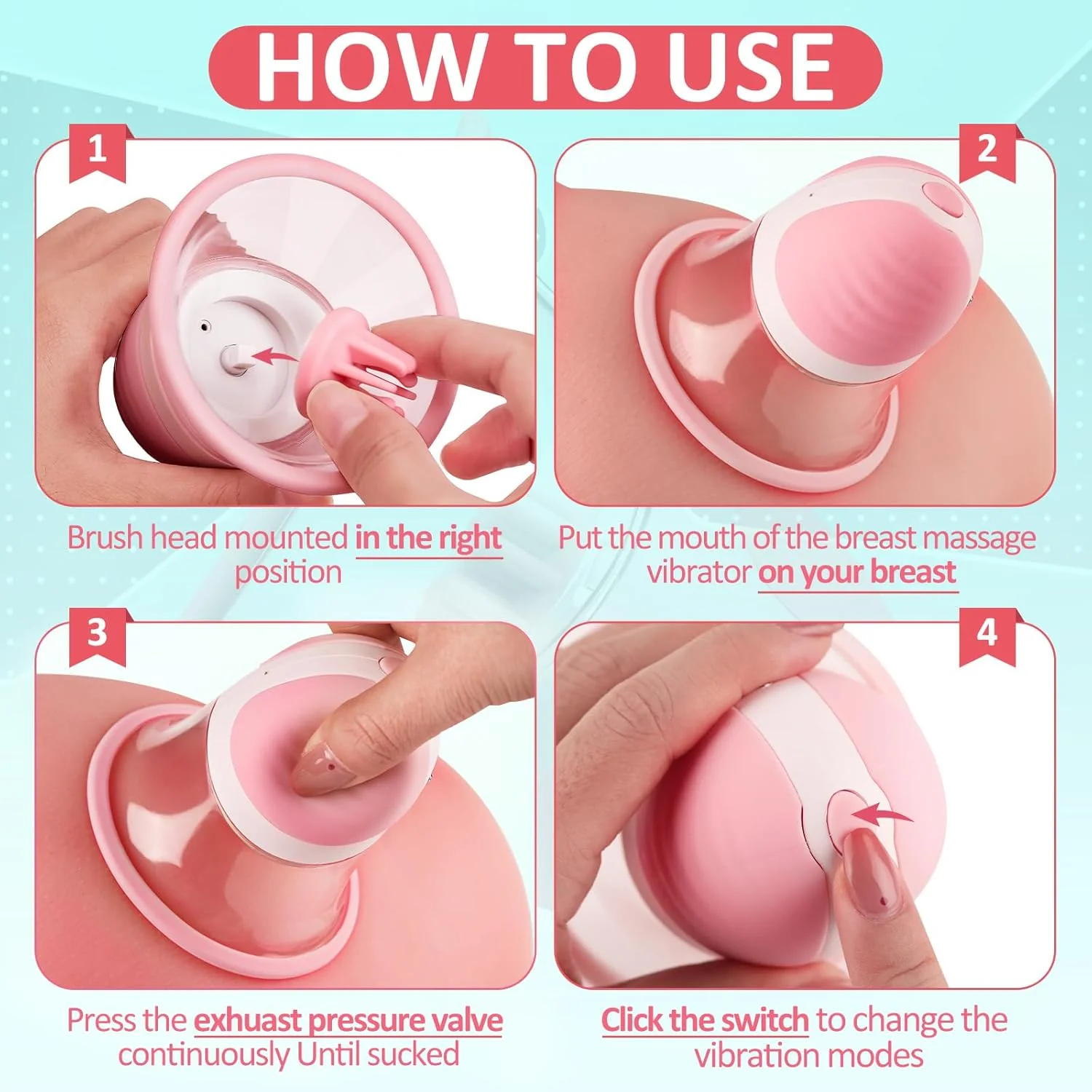 Nipple Sucking Rotation Stimulator Massager - Image 4