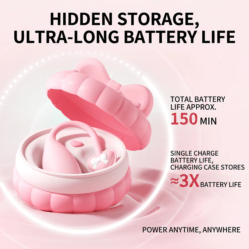 Pink Macaron 10 Modes Egg Vibrator - Image 5