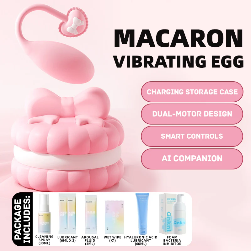 Pink Macaron 10 Modes Egg Vibrator - Image 7