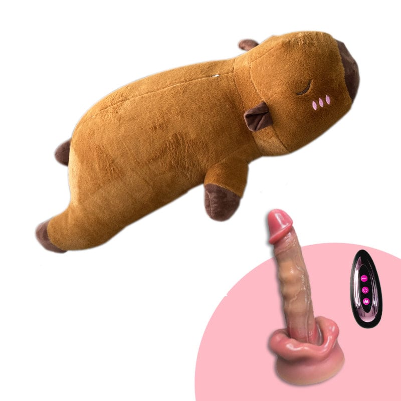 Plush Dildo Machine Thrusting Licking Dildo Machine Sex Toy With Remote Control - Image 38