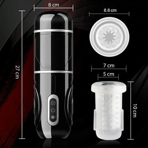 PowerKing Ultra-Technical Hands-free 7 Telescopic Rotation Modes Male Masturbator - Image 5