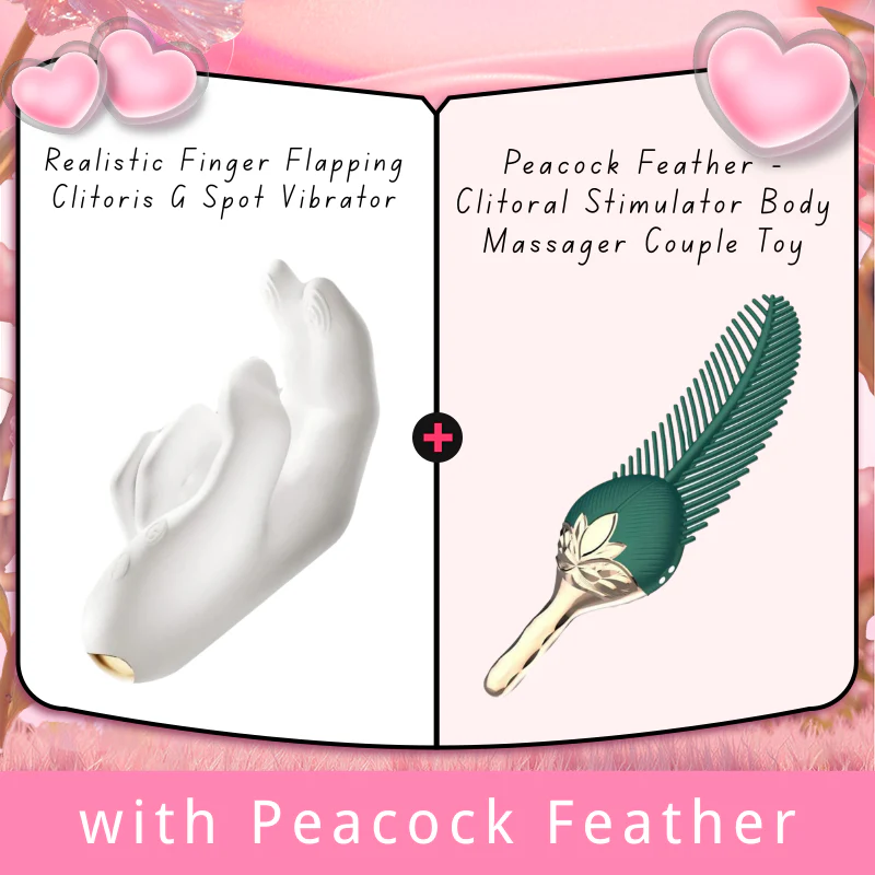 Realistic Finger Flapping Clitoris G Spot Vibrator - Image 10