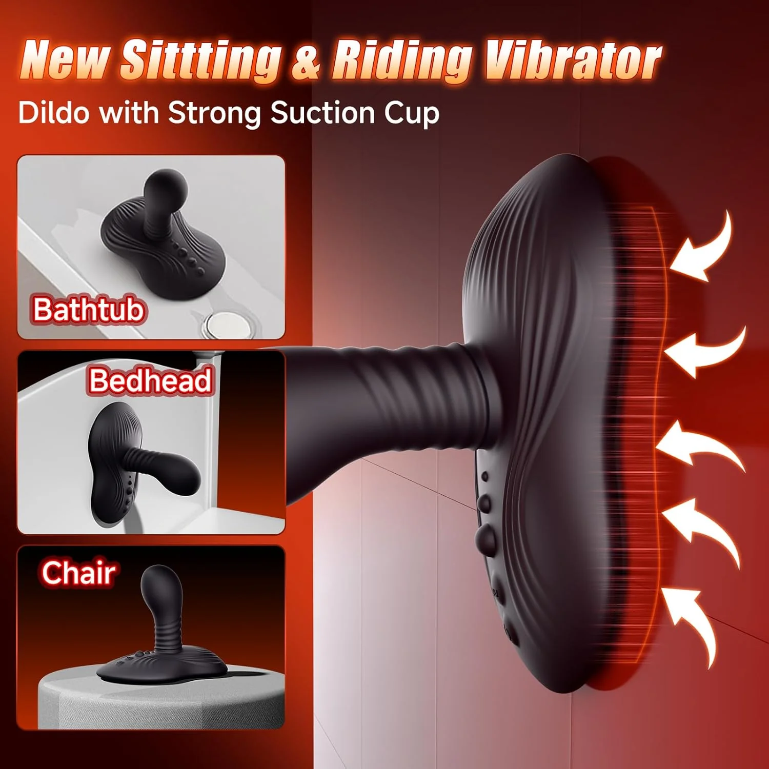 Riding Style 9 Rotation Dildos Prostate Massager - Image 5