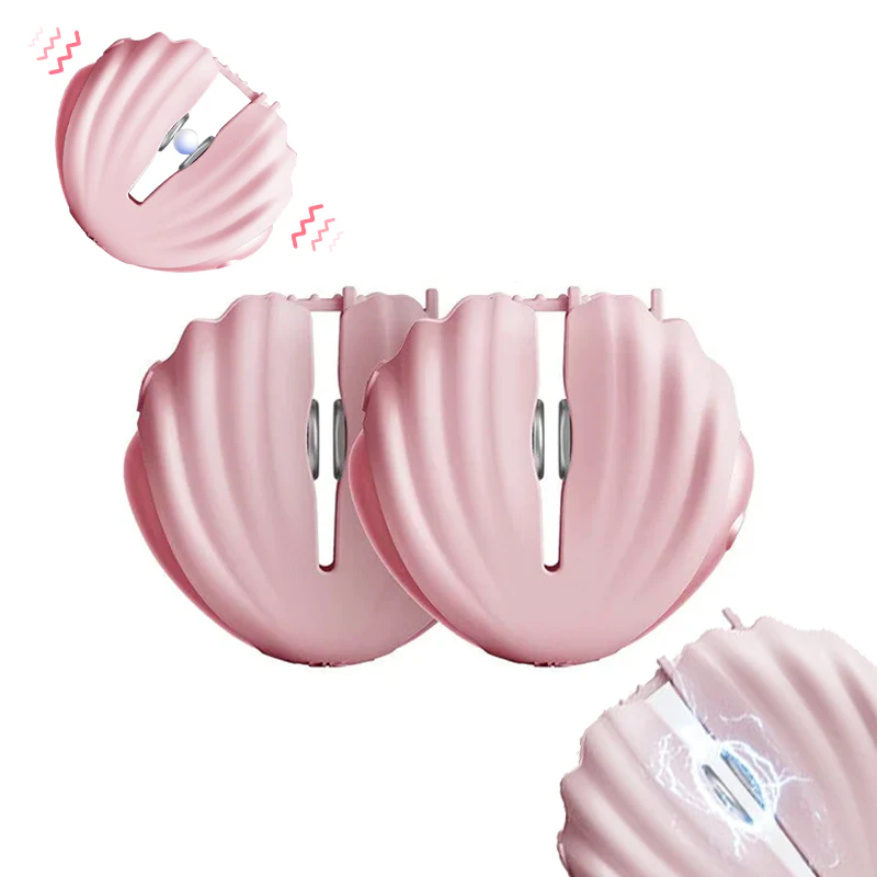 Roomfun Shell SM Electric Shock Nipple Clamp Vibration Massager Remote Control - Image 2