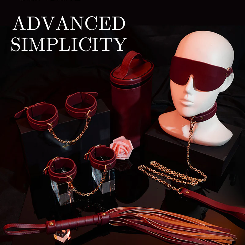 Roomfun SM Premium PU Leather Bondage Set (Gift Box) - Image 2