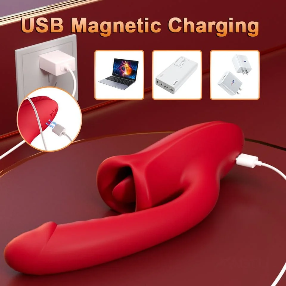 Rose Muncher Bite Vibrator G Spot Clitoris Stimulator - Image 3