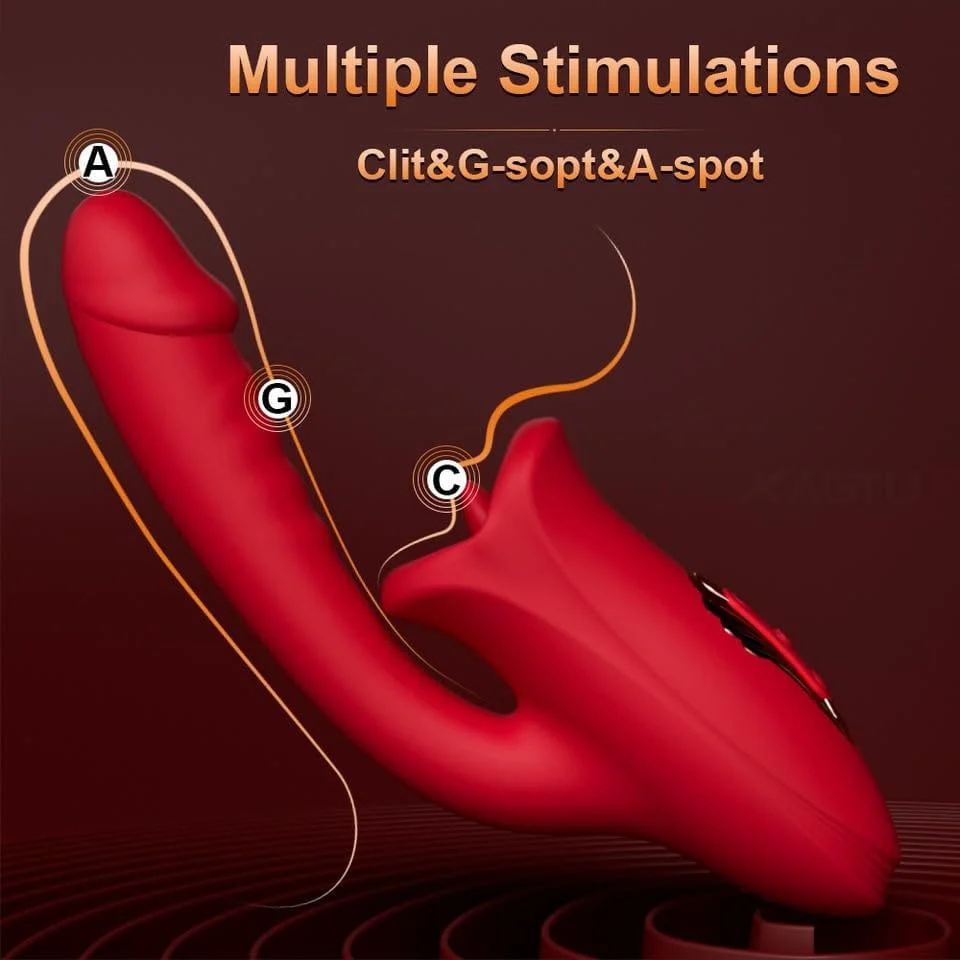 Rose Muncher Bite Vibrator G Spot Clitoris Stimulator - Image 4
