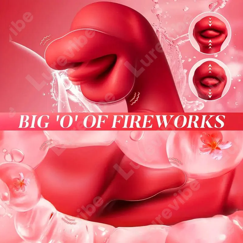 Rose Muncher Biting Mouth Wearable G Spot Vibrator - Image 3