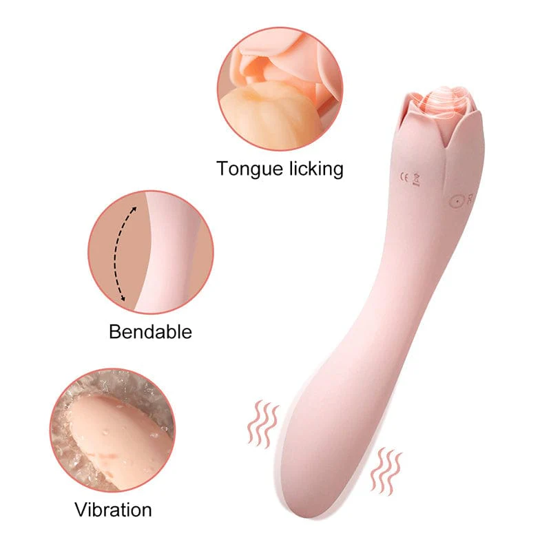 Rose Tongue Licking Vibrator - Image 6