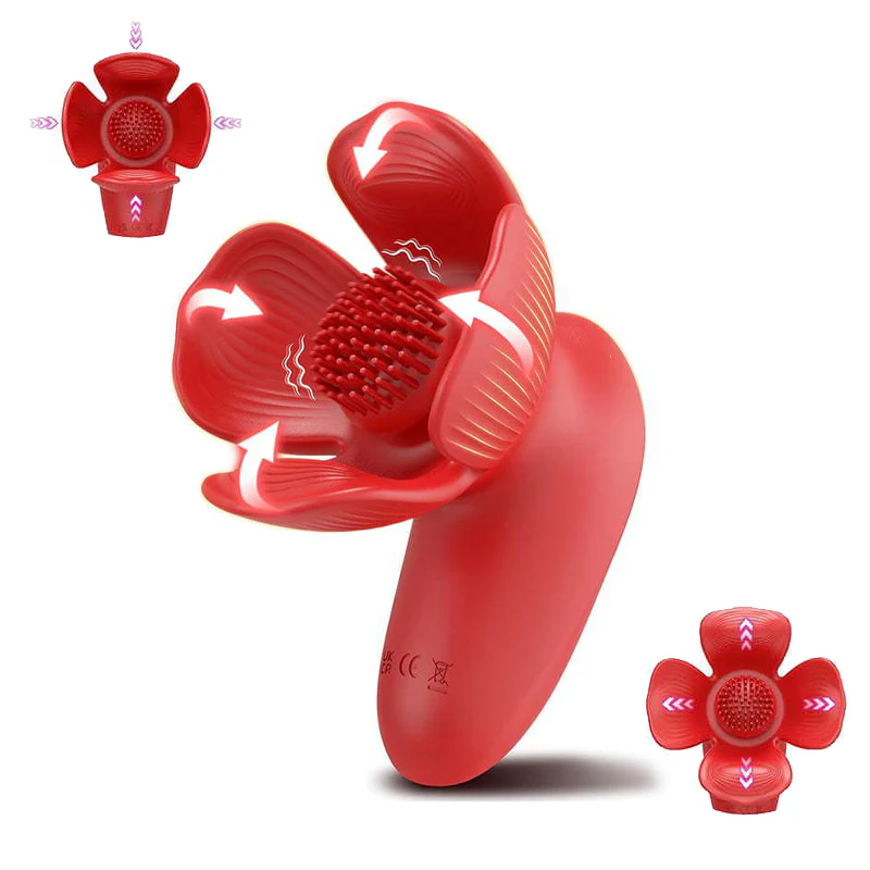 Rose kneader 10 Vibration & Pinching Breast Stimulator with Petal Kneading - Image 2