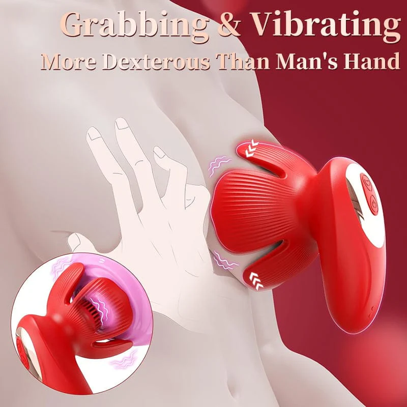 Rose kneader 10 Vibration & Pinching Breast Stimulator with Petal Kneading - Image 4
