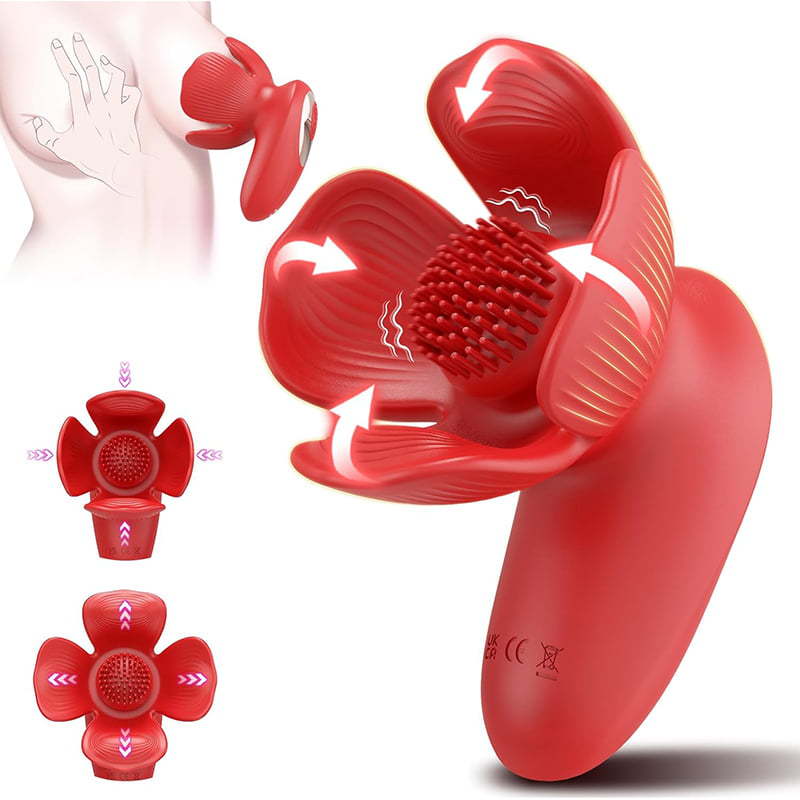 Rose kneader 10 Vibration & Pinching Breast Stimulator with Petal Kneading - Image 9