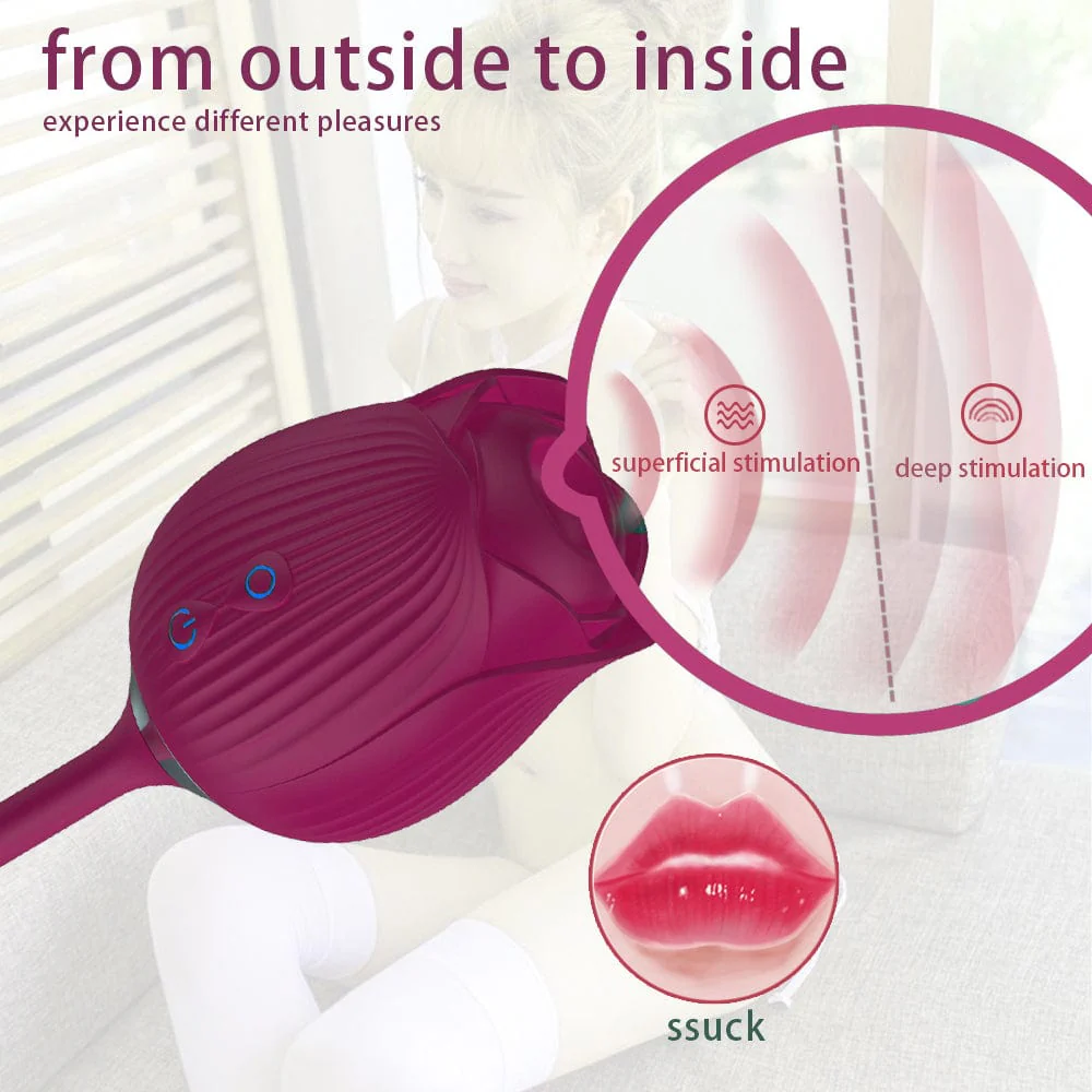 Rose Vibrator Clitoris Stimulator - Image 8