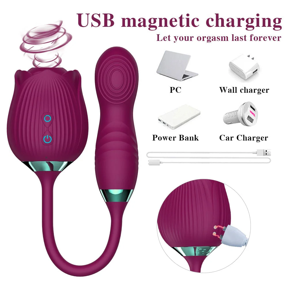 Rose Vibrator Clitoris Stimulator - Image 9