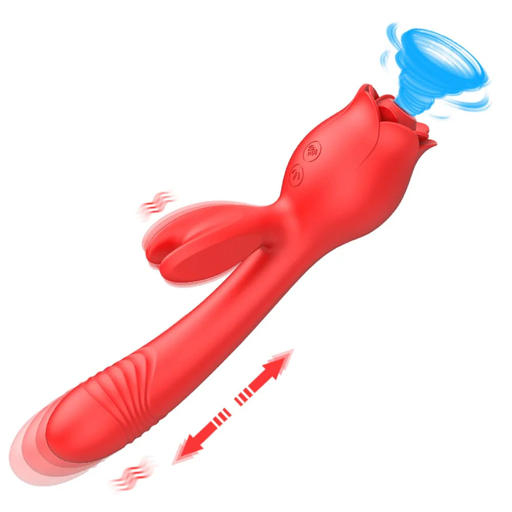 Rose Vibrator G Spot Clitoral Stimulator - Image 2