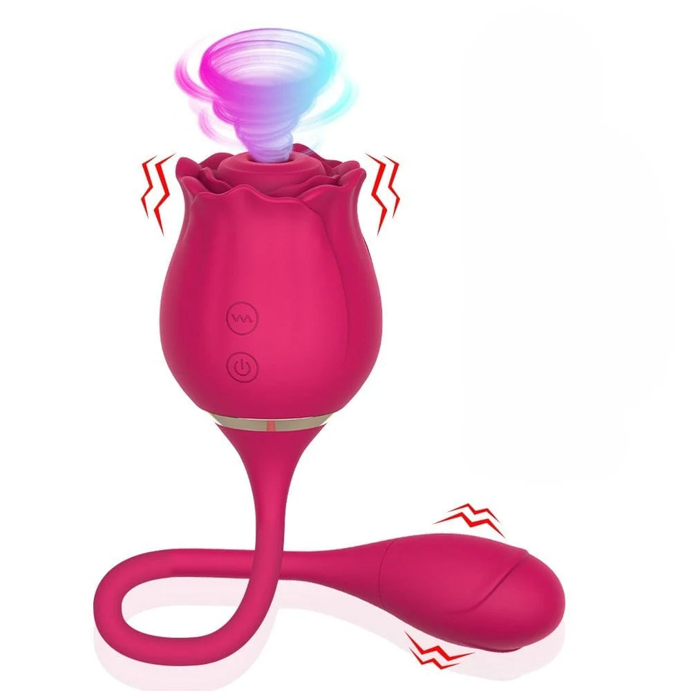 Rose Vibrators Sucker Oral Vagina Sucking Vibrator - Image 2