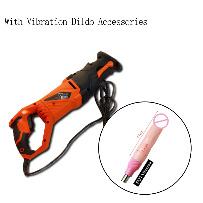 Sabre Saw Style Gun Sex Dildo Machine - Image 5