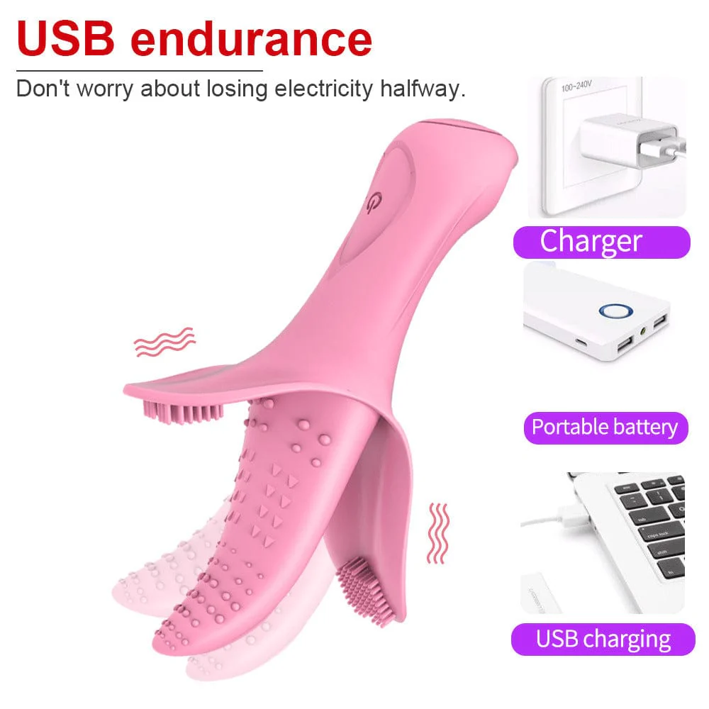 Silicone Tongue Vibrator - Image 4