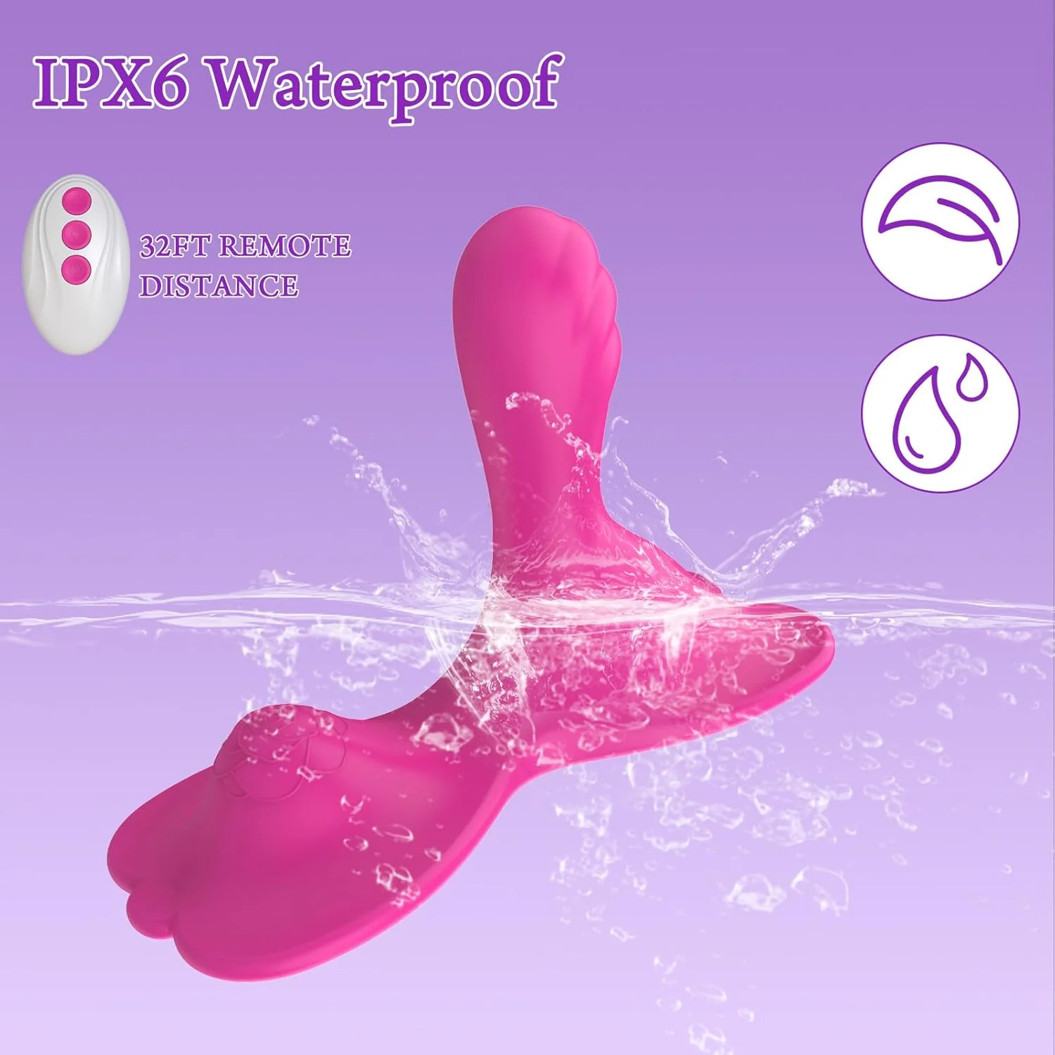 Sit-Ride Butterfly G-Spot Vibrating Cushion with APP Control - Image 7