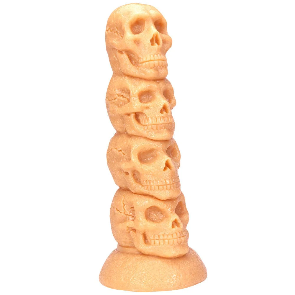 12.3 Inch Skull Giant Butt Plug Huge Dildo - Image 14