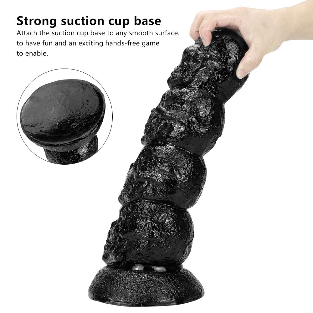 12.3 Inch Skull Giant Butt Plug Huge Dildo - Image 3