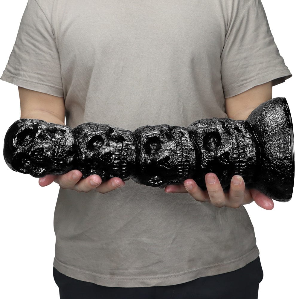 12.3 Inch Skull Giant Butt Plug Huge Dildo - Image 4