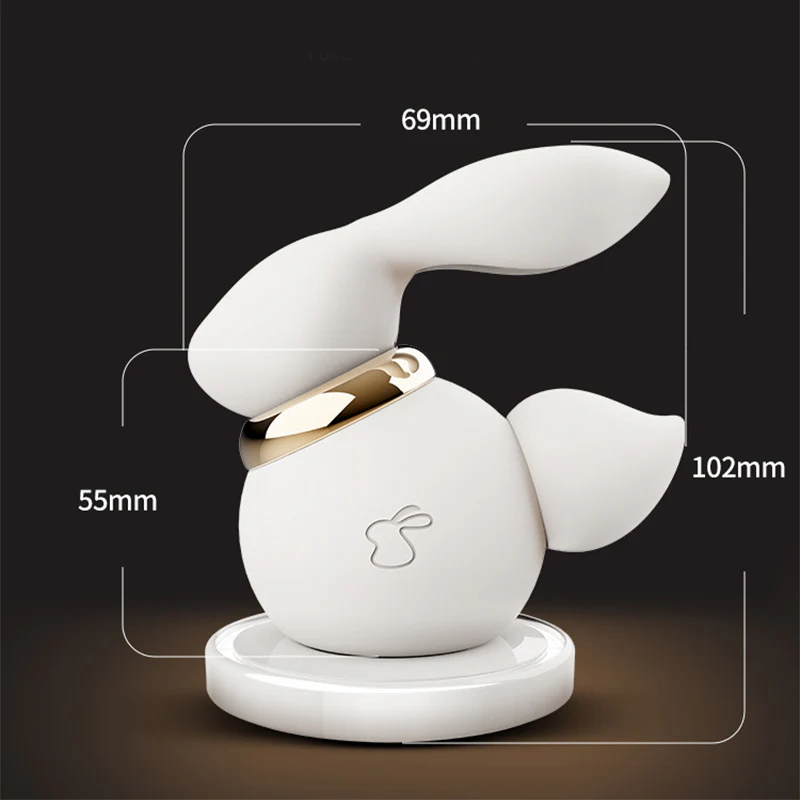 Split Rabbit Vibrating Clitoral Sucking Vibrator - Image 7
