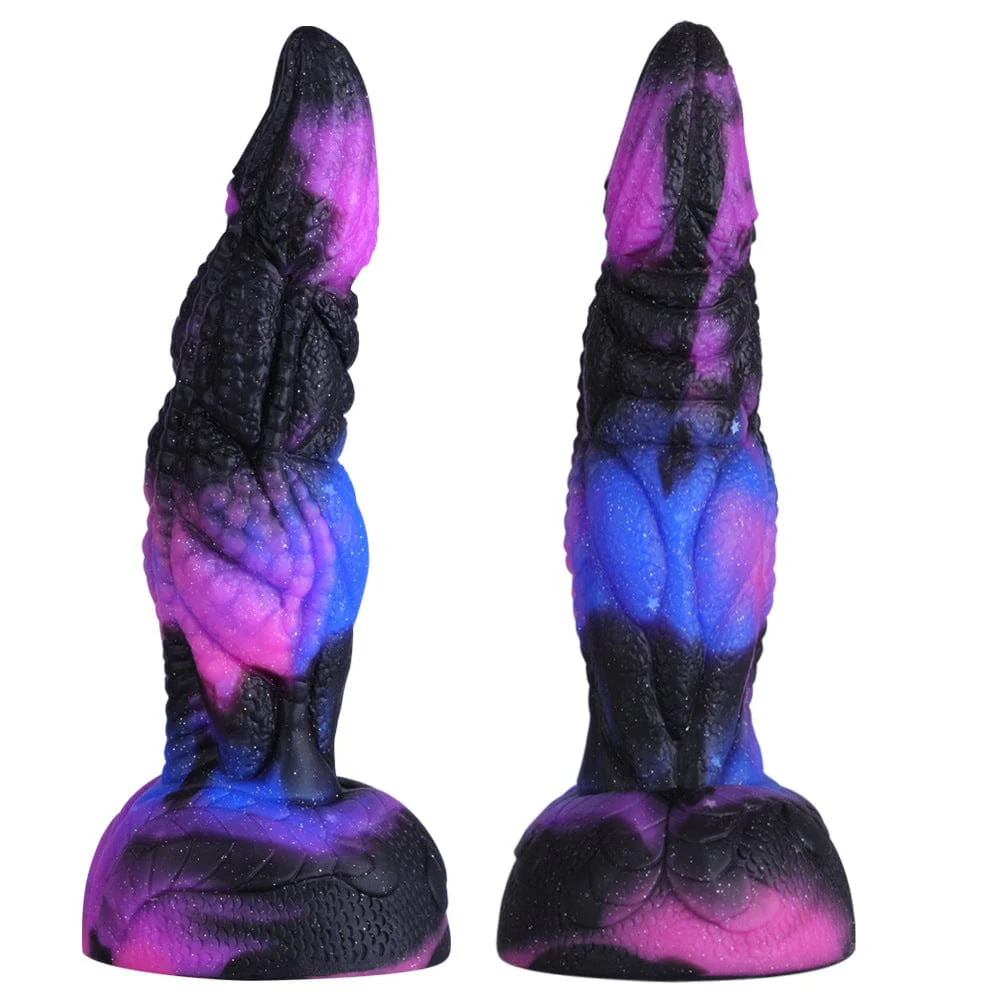 Starry Dark Purple Special-Shaped Artificial Dildo - Image 2