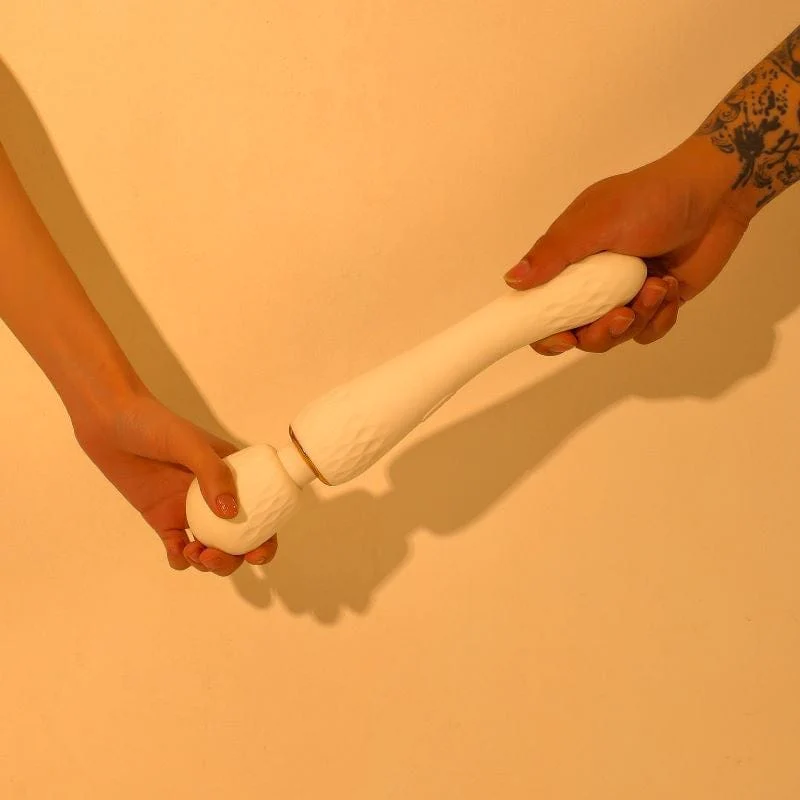 Strong Shock Vibration Women's Masturbation Double Head Massage Stick - Image 7