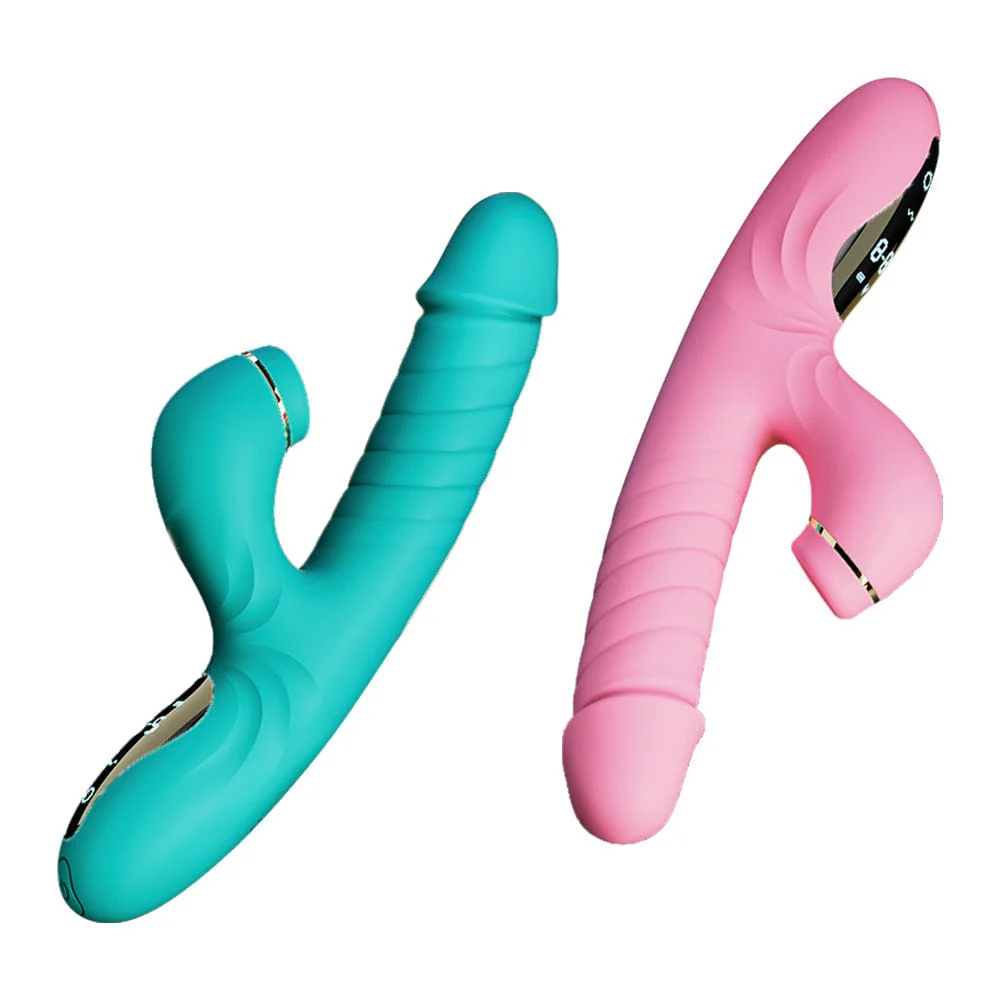 Suck Telescopic Heating Vibrator - Image 4