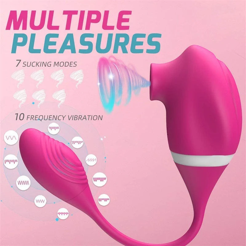 Sucking and Vibration Mini Bullet Egg - Image 5