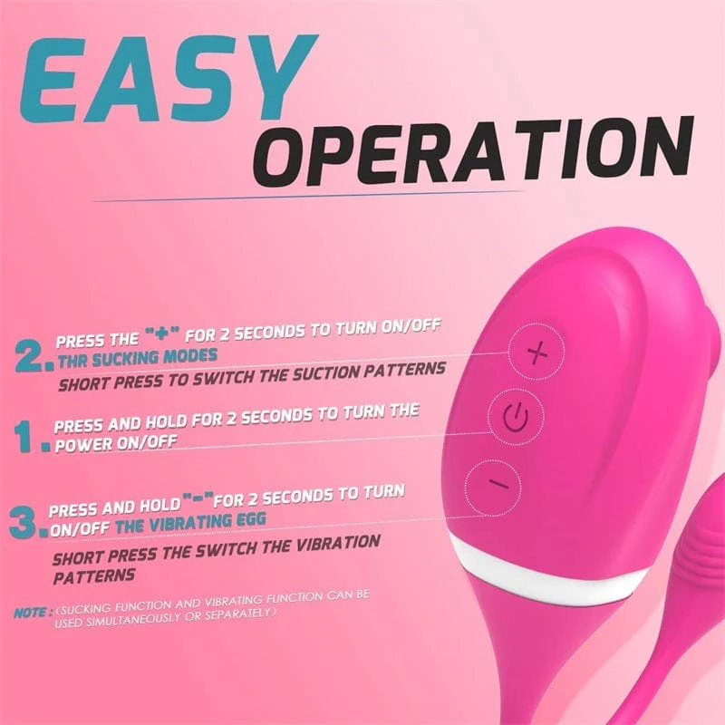 Sucking and Vibration Mini Bullet Egg - Image 6