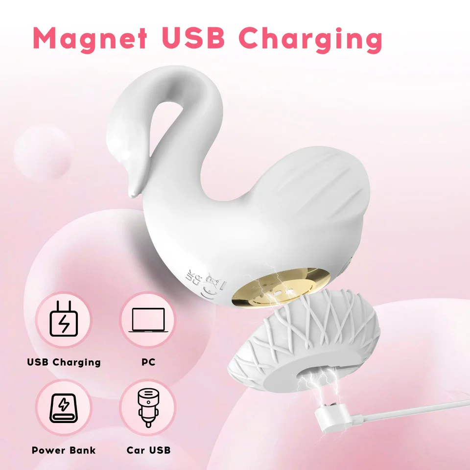 Swan Sucking Clitoral Nipple Stimulation Vibrator - Image 4