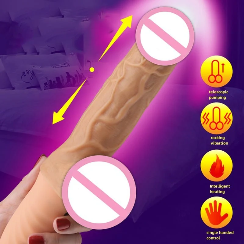 Women Telescopic Cannon King Automatic Vibration Heating Simulation - Image 7
