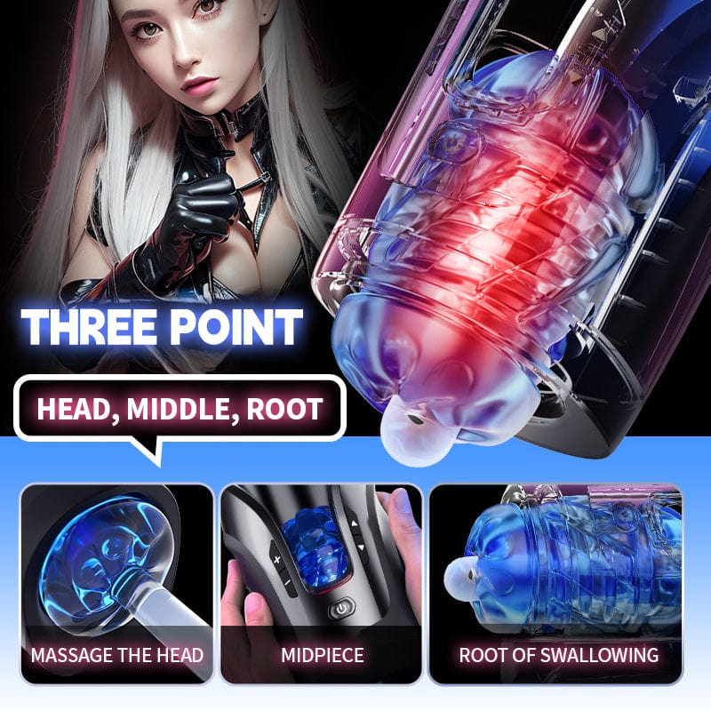 Thrusting Cannon King SE 5 Speeds 10 Telescopic Male Masturbation | Powered by Leten - Image 3