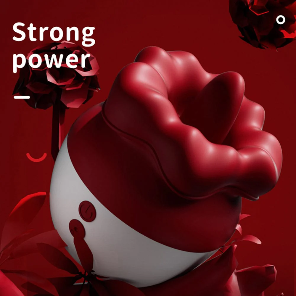 Upgraded 2-in-1 Rose Tongue Love Vibrator - Image 2