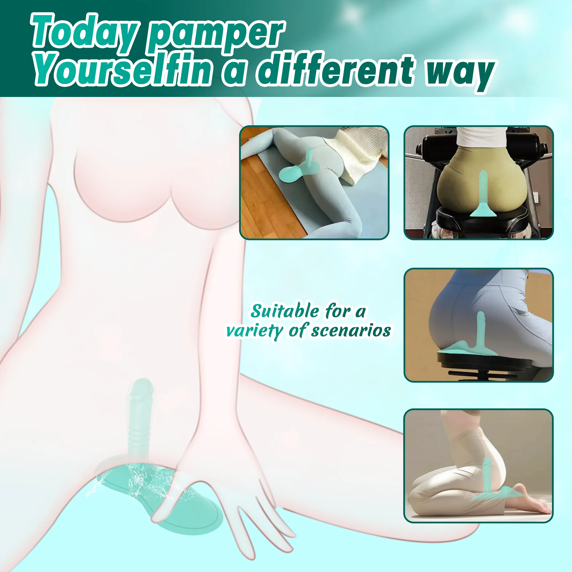 Upgraded Riding-Style Cushion Thrusting G Spot Vibrator With Remote Control - Image 6