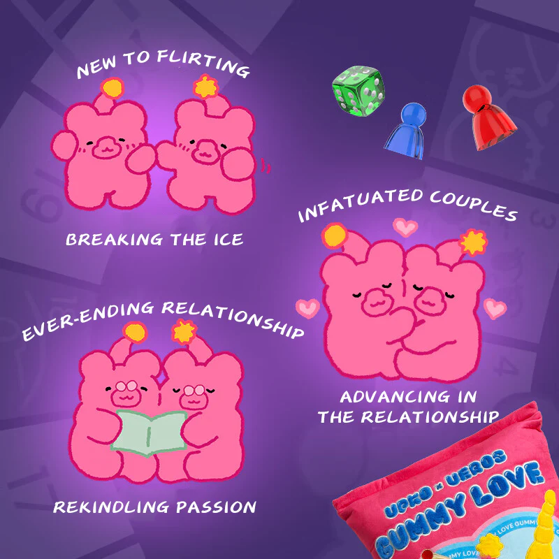 UPKO Gummy Party Couple Game Gift Box - Image 4