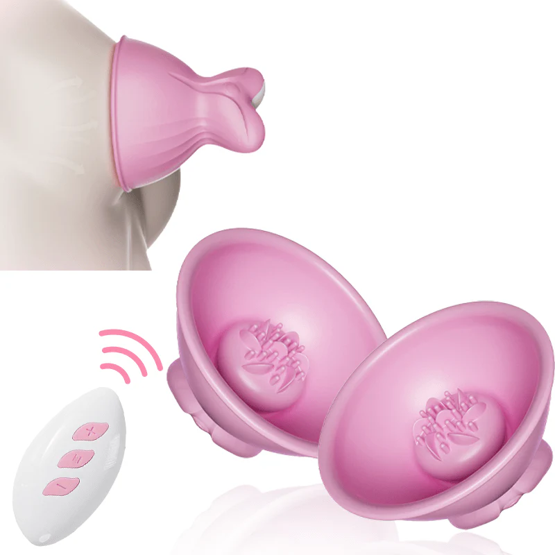 Vibrating Rotation Breast Massager Clitoral Stimulator Remote Control - Image 7