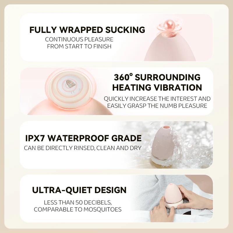 Warm Egg Vibrator Females Intimate Toy - Image 2