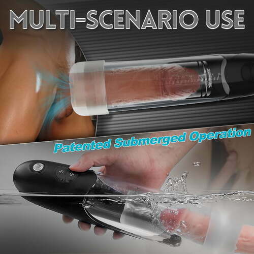 WaterSamurai - Vacuum Suction with Super Waterproof Penis Pump - Image 2