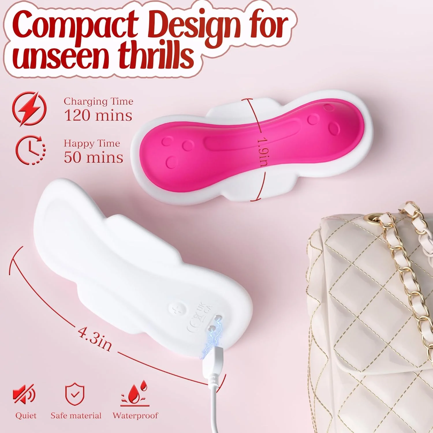 Wearable Panty Vibrators Clit Nipple Stimulator With Remote App Control - Image 7
