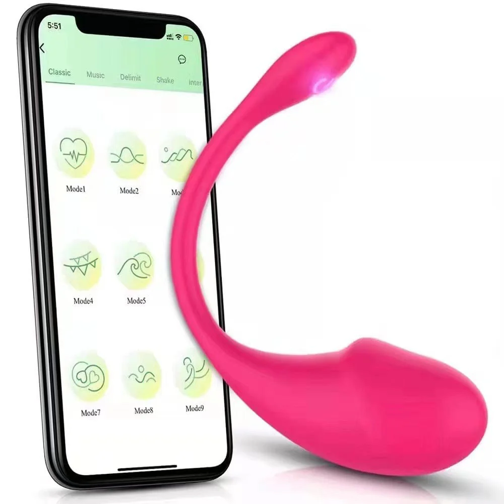 Wireless Bluetooth G Spot Wearable Vibrator Panty Sex toy APP Control - Image 2