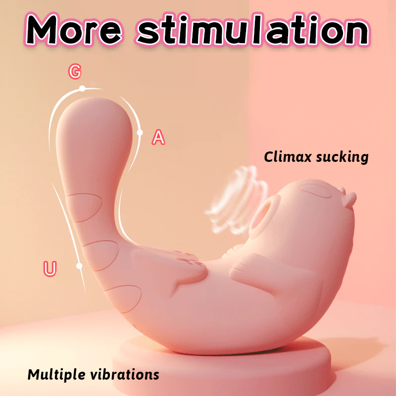 Yoga Cat Suction Clitoral G-spot Vibrator APP Remote Control - Image 3