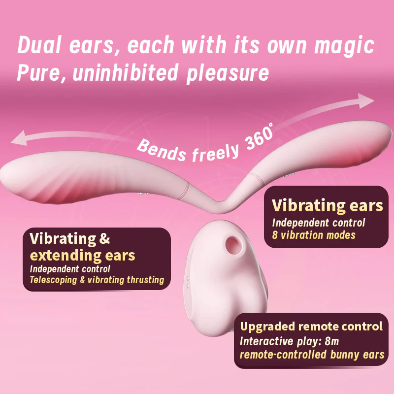 Yue Ye Rabbit Vibrator Sucking & Thrusting Vibrator - Image 2