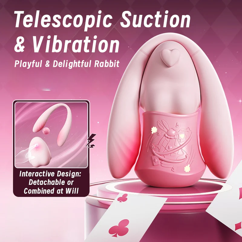 Yue Ye Rabbit Vibrator Sucking & Thrusting Vibrator - Image 3