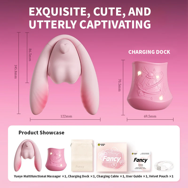 Yue Ye Rabbit Vibrator Sucking & Thrusting Vibrator - Image 5